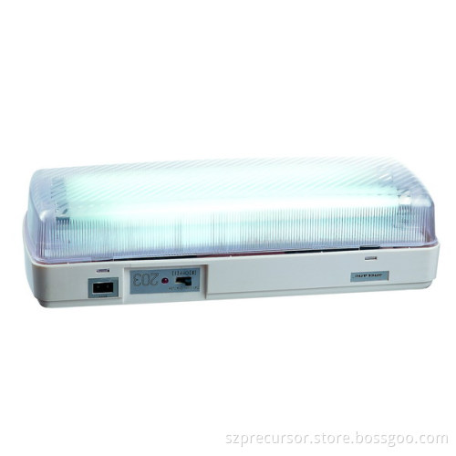 Rechargeable Fluorescent Light, Wallmounted and Stand